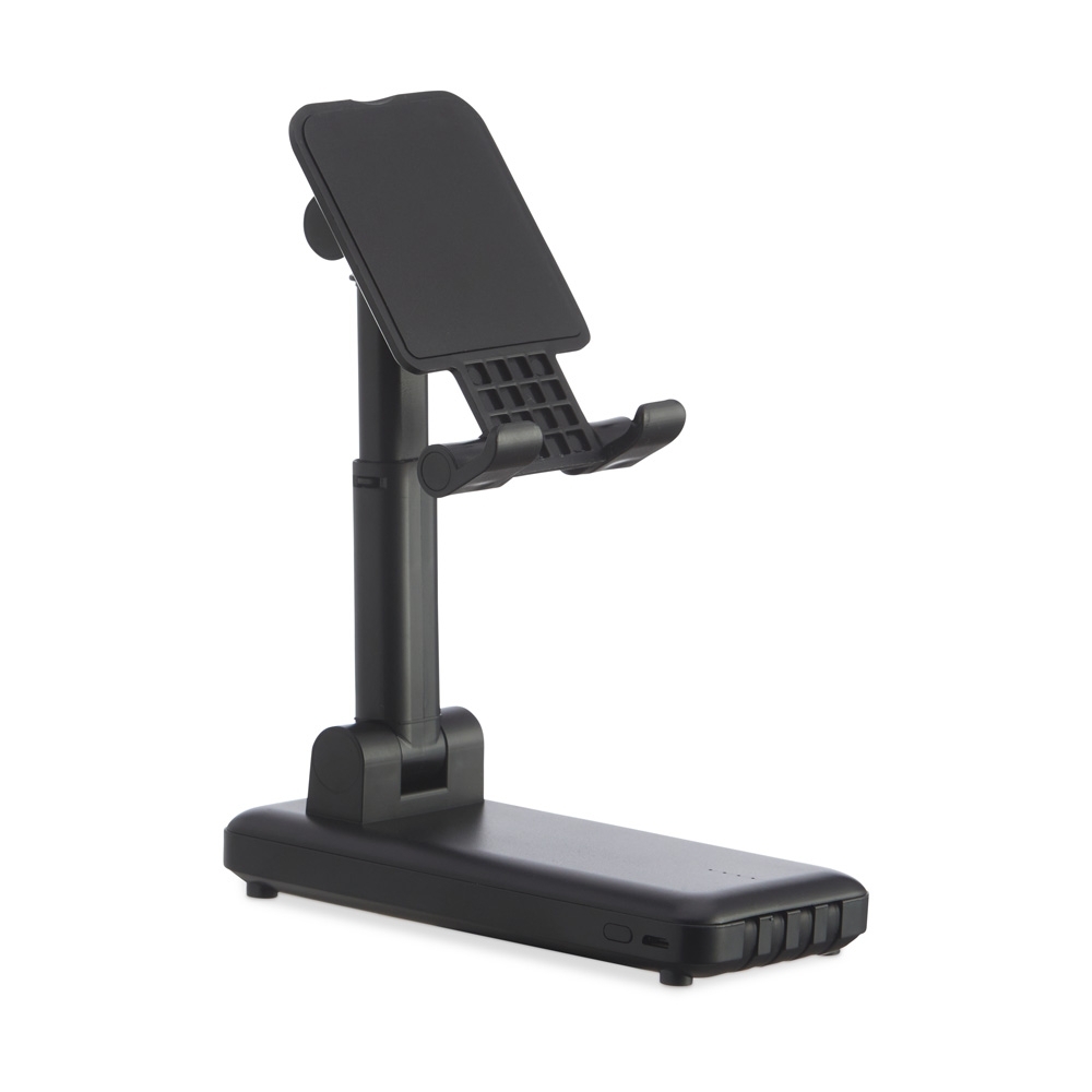 POWER BANK 10.000MAH MULTISSAÍDAS COM SUPORTE SPX-05090-PRE NA COR PRETO