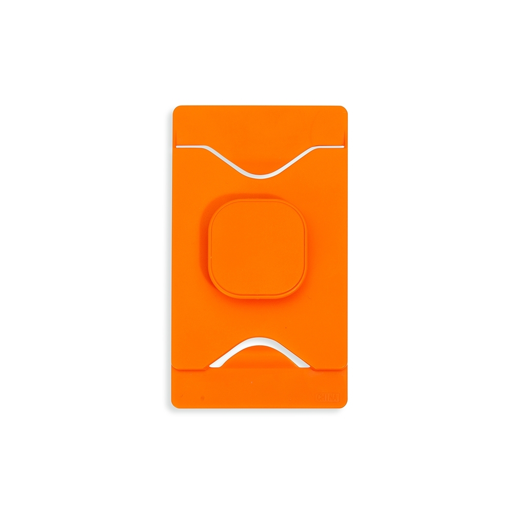 SUPORTE P/ CELULAR PORTA CARTÃO  SPX-14412-LAR NA COR LARANJA