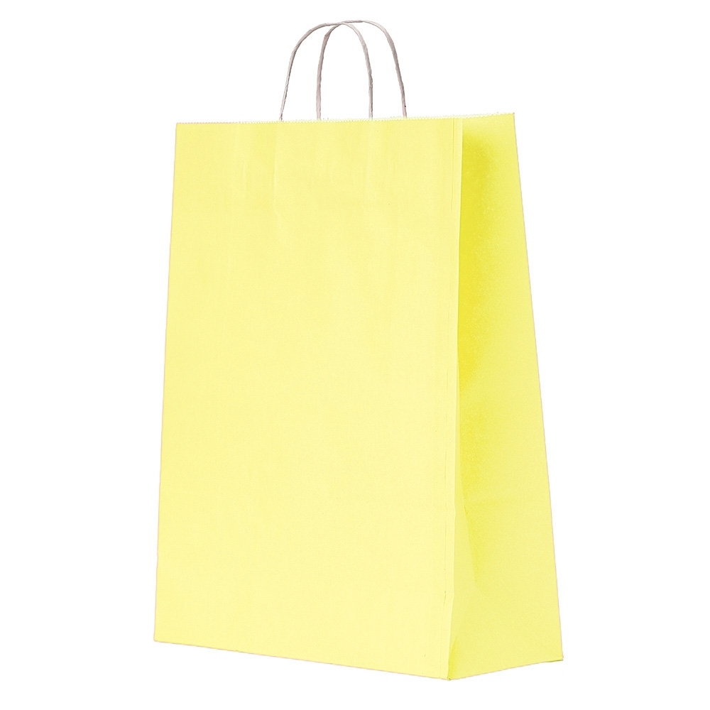 SACOLA KRAFT GRANDE SPX-14753-AMA NA COR AMARELO