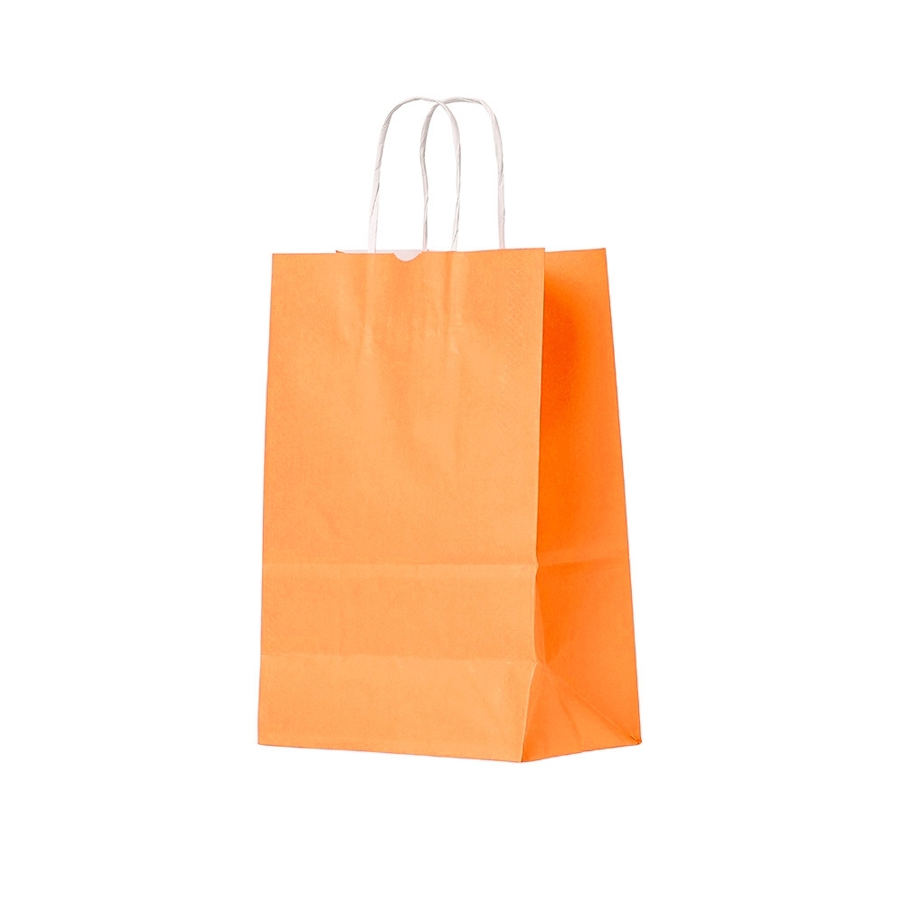 SACOLA KRAFT PEQUENA SPX-14751-LAR NA COR LARANJA