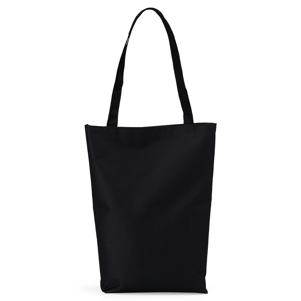 SACOLA NYLON COM ALÇA SPX-14938-PRE NA COR PRETO