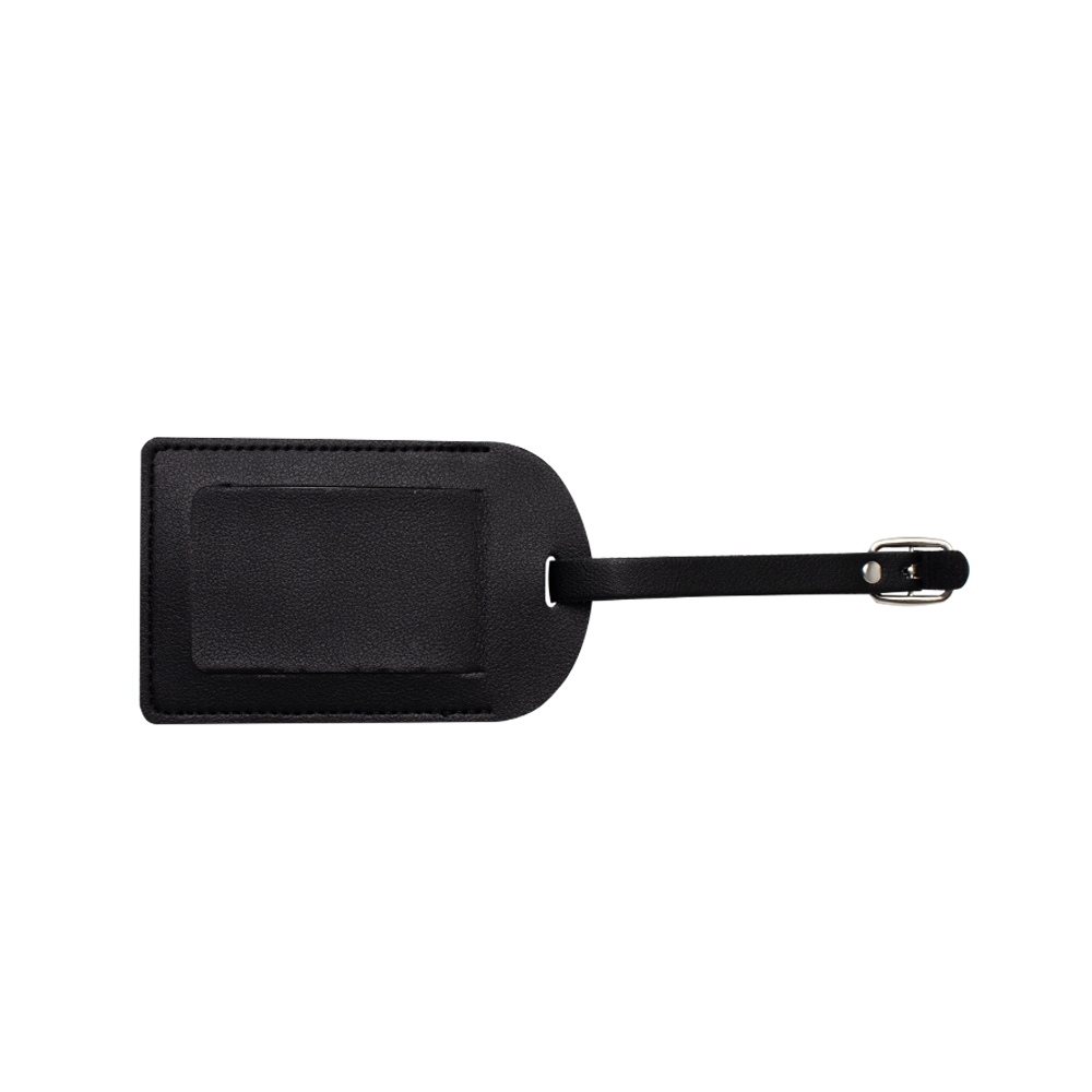 TAG IDENTIFICADOR DE BAGAGEM SPX-01199-PRE NA COR PRETO