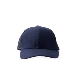 BONÉ POLIÉSTER ABA CURVA COM TELA SPX-18986-AZE NA COR AZUL