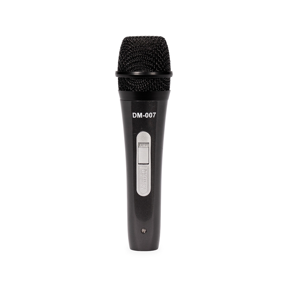 MICROFONE DINÂMICO SPX-MIC03-PRE NA COR PRETO