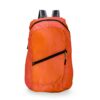 MOCHILA DOBRÁVEL POLIÉSTER 16L SPX-01333-LAR NA COR LARANJA