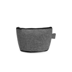 NÉCESSAIRE POLIÉSTER PVC MESCLA SPX-15307-CZE NA COR PRETO