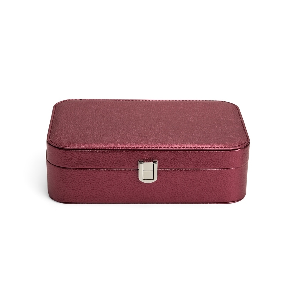 PORTA-JOIAS COM ESPELHO SPX-P@07489-RS3 NA COR ROXO