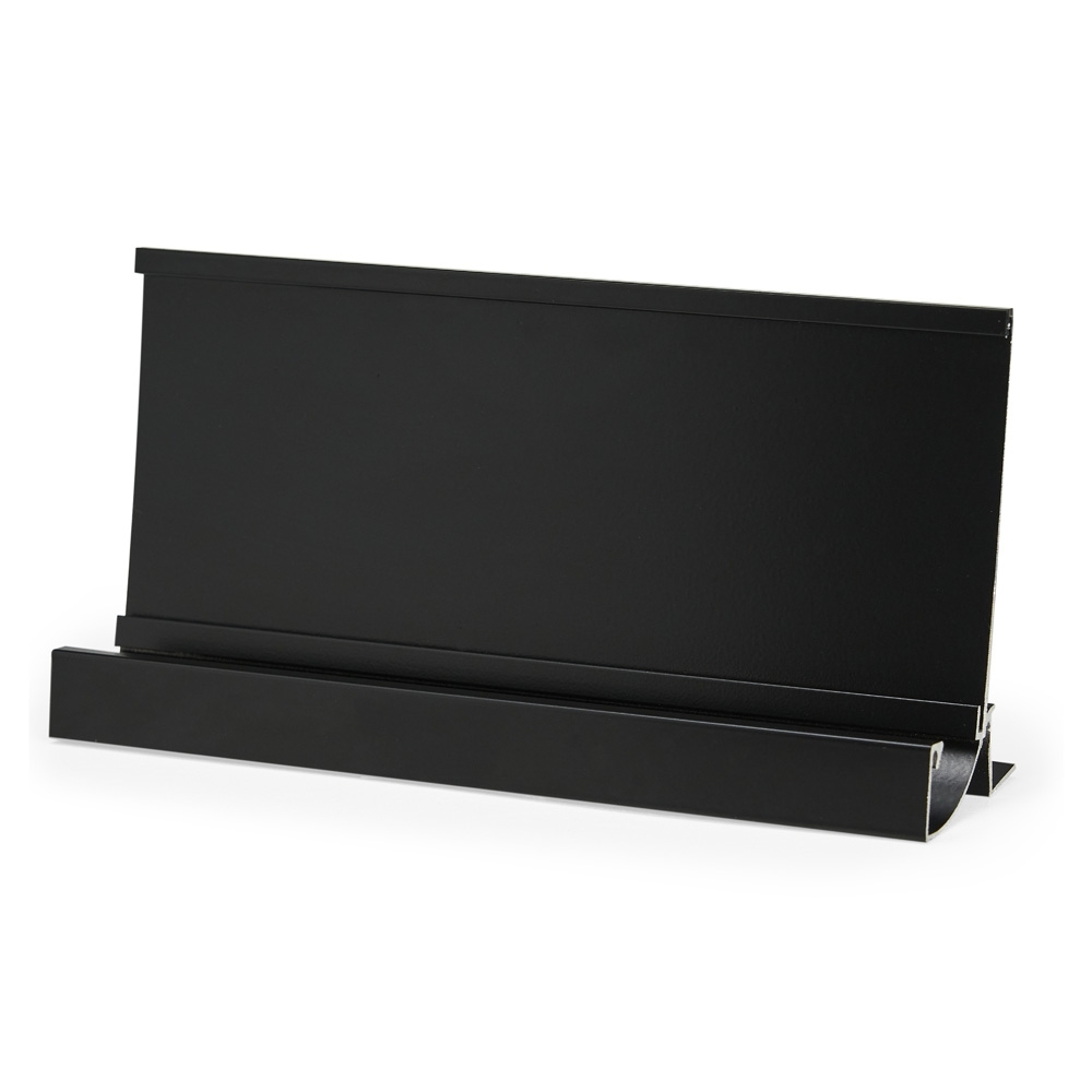 BASE PARA CALENDÁRIO ALUMÍNIO SPX-P@14768-PRE NA COR PRETO