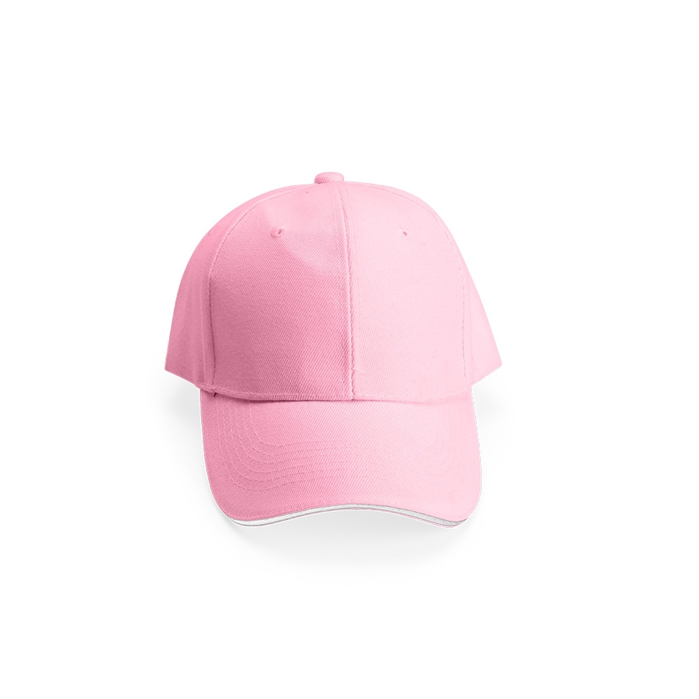 BONÉ POLIÉSTER ABA CURVA SPX-18987-ROS NA COR ROSA