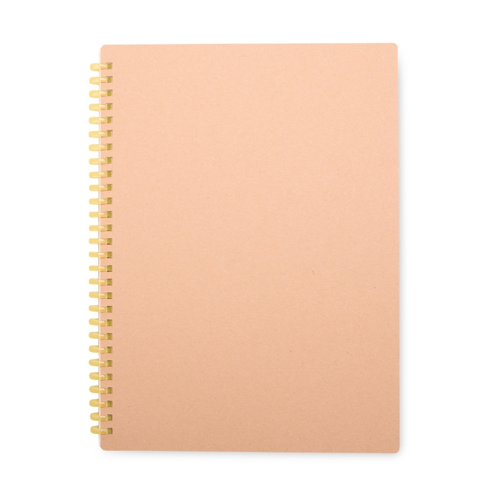 CADERNO KRAFT SPX-09066-AMA NA COR AMARELO