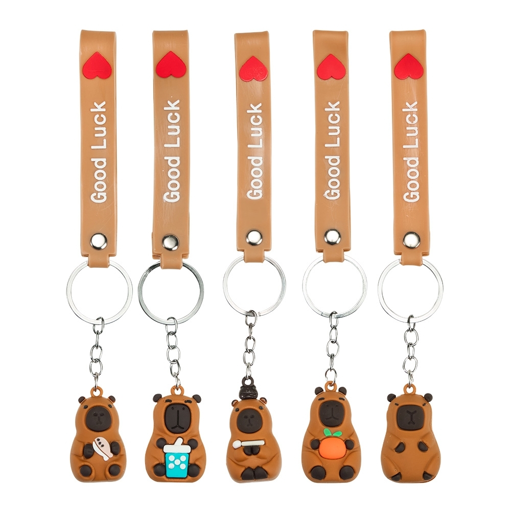 CHAVEIRO CAPIVARA SPX-P$BRINQ129-MIS NA COR MARROM