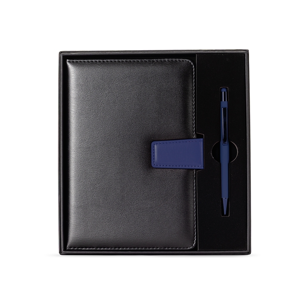 KIT EXECUTIVO 2 PEÇAS SPX-19013-PRE/AZU NA COR AZUL