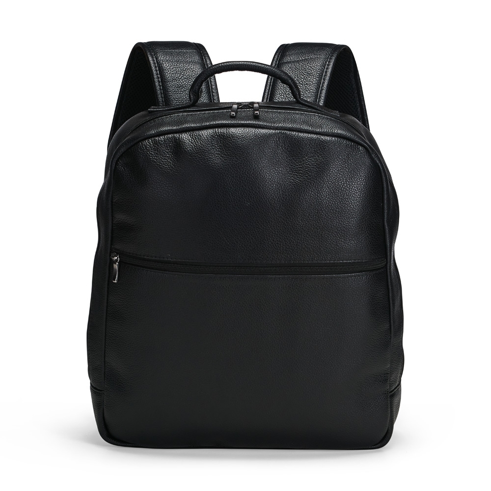 MOCHILA COURO 14L SPX-15372-PRE NA COR PRETO