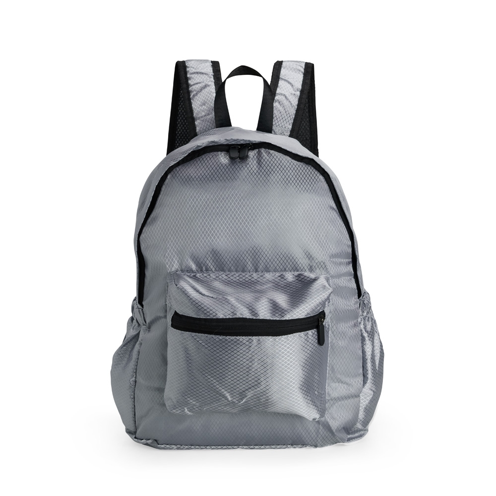 MOCHILA DOBRÁVEL POLIÉSTER 18L SPX-19041-CIN NA COR CINZA