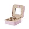 PORTA-JOIAS COM ESPELHO SPX-O@08142-RS1 NA COR ROSA