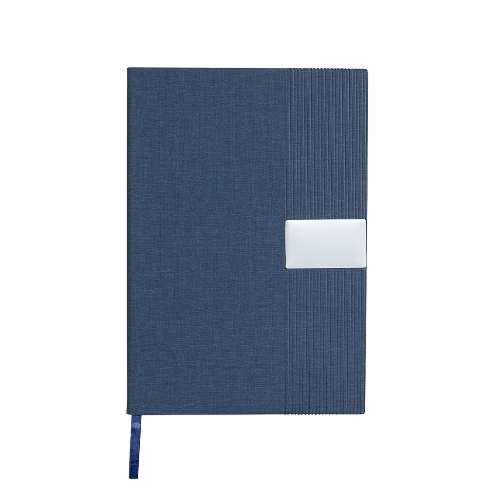 CADERNETA COURO SINTÉTICO SPX-15406-AZU NA COR AZUL