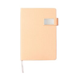 CADERNETA COURO SINTÉTICO SPX-19050-ROS NA COR ROSA