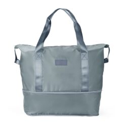 BOLSA ESPORTIVA POLIÉSTER EXPANSÍVEL 36 LITROS SPX-08229-CZ2 NA COR CINZA