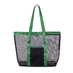 SACOLA TELA PVC SPX-19066-PRE/VD NA COR VERDE