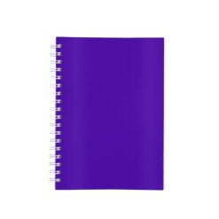 CADERNO LAMINADO COM PAUTA SPX-15466-ROX NA COR ROXO
