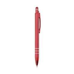 CANETA METAL TOUCH SPX-08161TE-VM NA COR VERMELHO