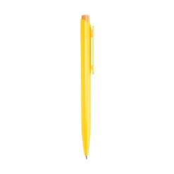 CANETA PLÁSTICA SPX-09229-AMA NA COR AMARELO