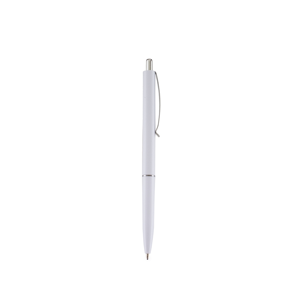 CANETA PLÁSTICA SPX-09110-BCO/PRA NA COR BRANCO