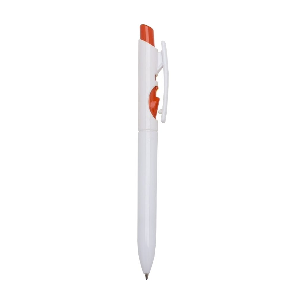 CANETA PLÁSTICA SPX-01097L*CP*-BCO/LAR NA COR BRANCO