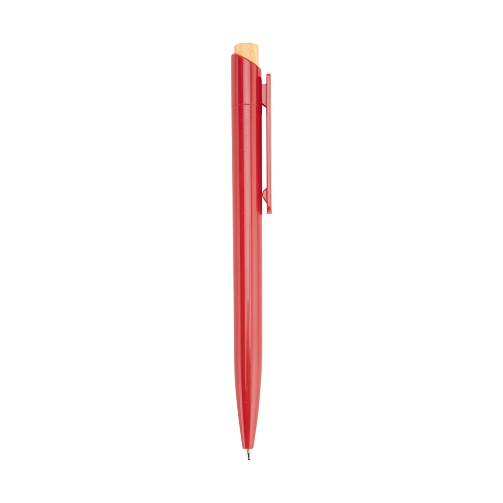 CANETA PLÁSTICA SPX-09229-VM NA COR VERMELHO