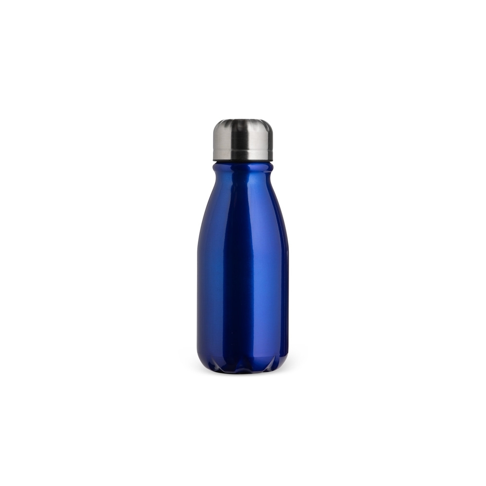 GARRAFA DE ALUMÍNIO 400ML SPX-09185-AZU NA COR AZUL