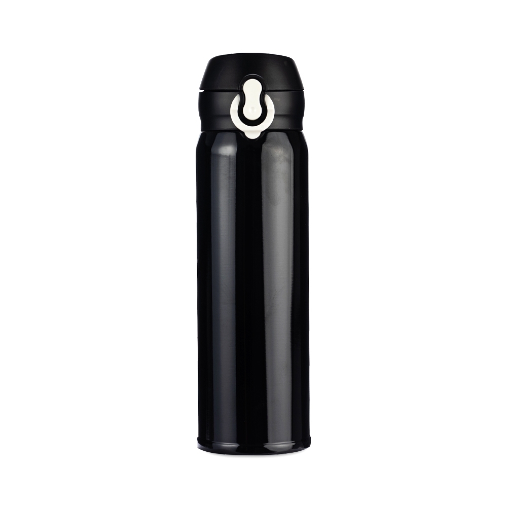 GARRAFA TÉRMICA 450ML SPX-E@02112-PRE/BCO NA COR PRETO