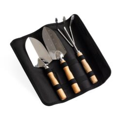 KIT JARDINAGEM 3 PEÇAS SPX-09059-PRE NA COR PRETO