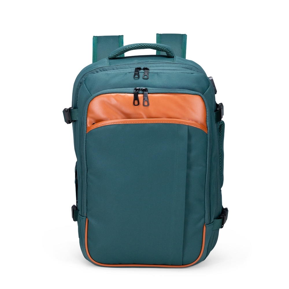 MOCHILA EXPANSÍVEL NYLON 29L SPX-09297-VD/MAR NA COR VERDE