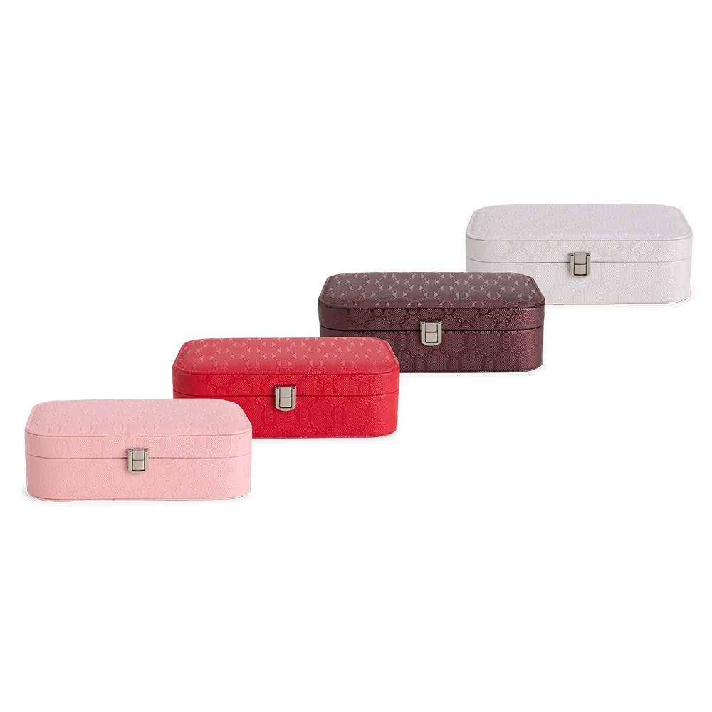 PORTA-JOIAS SPX-P$CX1340-MIS NA COR BRANCO