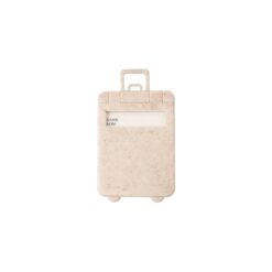 TAG IDENTIFICADOR DE BAGAGEM SPX-15032-BEG NA COR BEGE